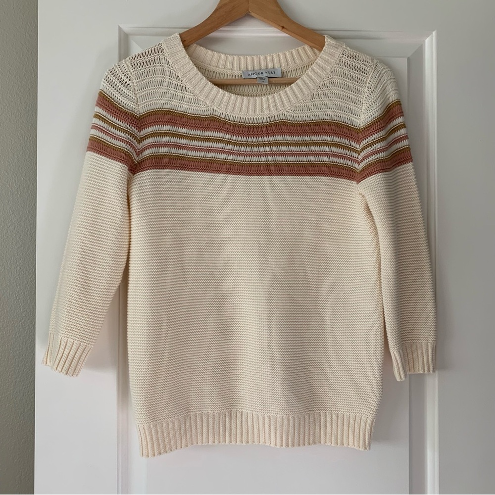 Amour Vert Organic Cotton Sweater